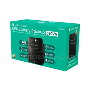 Light Wave 650VA UPS – AVR Backup Power Supply