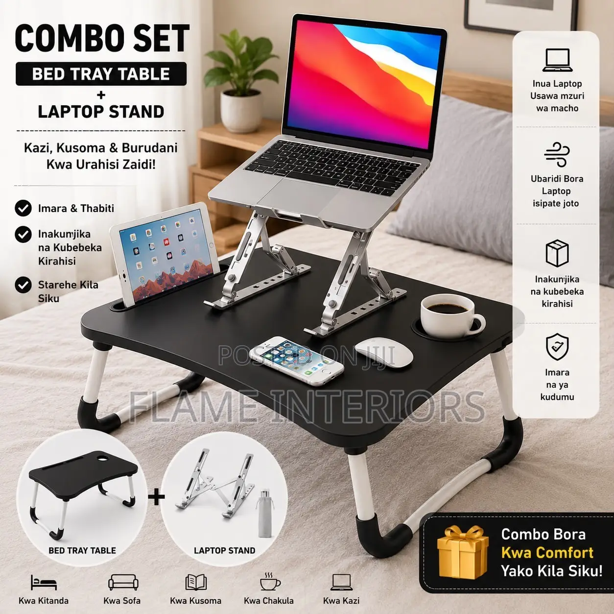 Computer Bed Desk