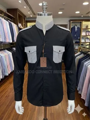 Mandarin Collar Shirt