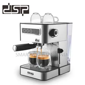 DSP Espresso Coffee Maker, 850W, 15 Bar Pump, Automatic, 1.8L Capacity