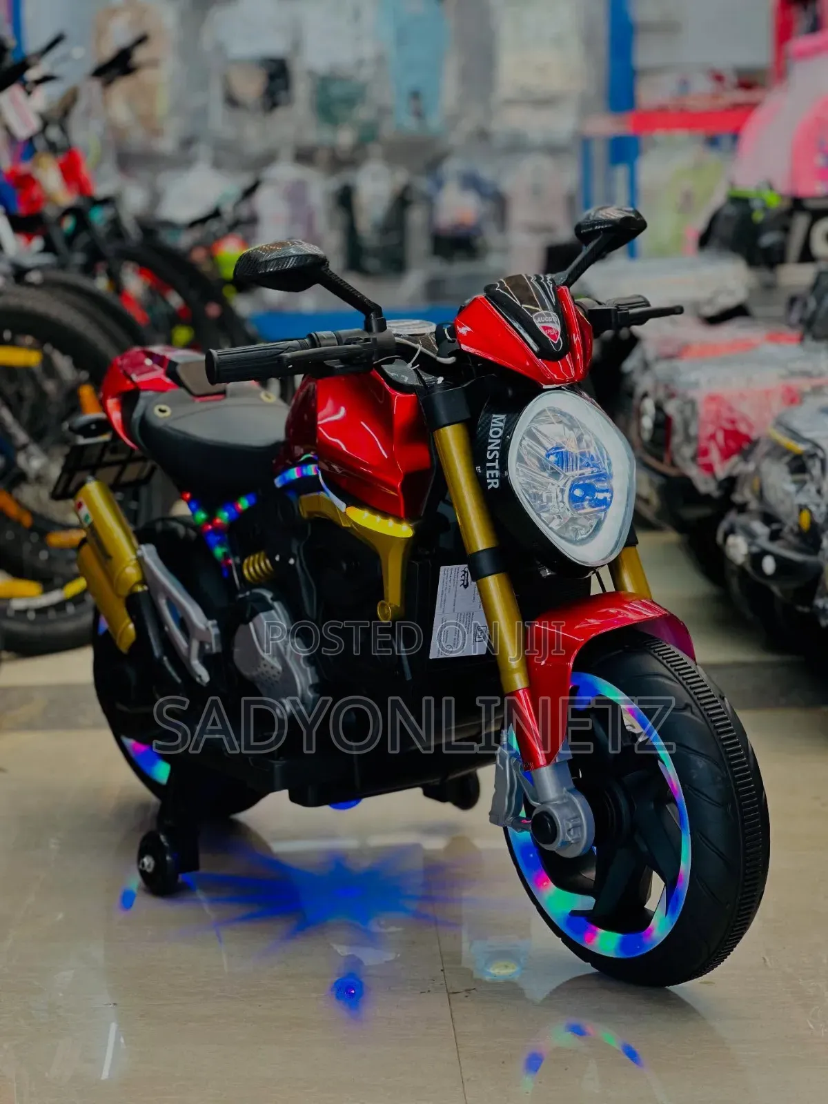 Kids Monster Electric Motorcycle (13year)