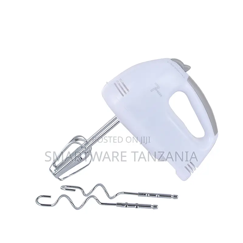 Scalitt Electric Hand Mixer With 7 Speeds, Stainless Steel Attachments
