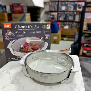RAF Electric Hot Pot, 6.0L Capacity, 1200W Power, Non-Stick Coating