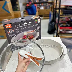 RAF Electric Hot Pot, 6.0L Capacity, 1200W Power, Non-Stick Coating