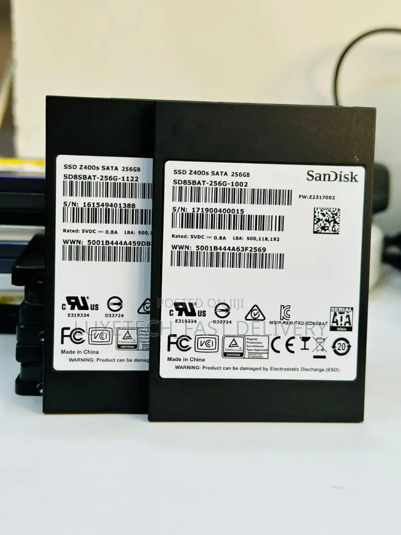 SanDisk 256GB SATA SSD – 2.5" Internal SSD for Laptop and Desktop