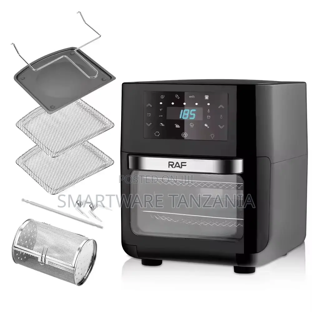 RAF Air Fryer 12L With 1700W Power, 360° Air Circulation Technology