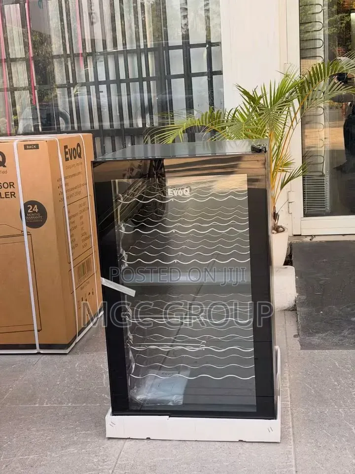 EvoQ 43-Bottle Dual Zone Compressor Wine Cooler (Model: EWC-43BT)
