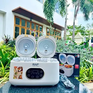RAF Double Layer Electric Steamer With Two Compartments, 800W Power