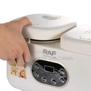 RAF Double Layer Electric Steamer With Two Compartments, 800W Power