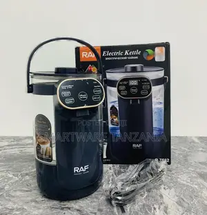 RAF Electric Kettle 2.5L, Temperature Control and Child Lock Feature