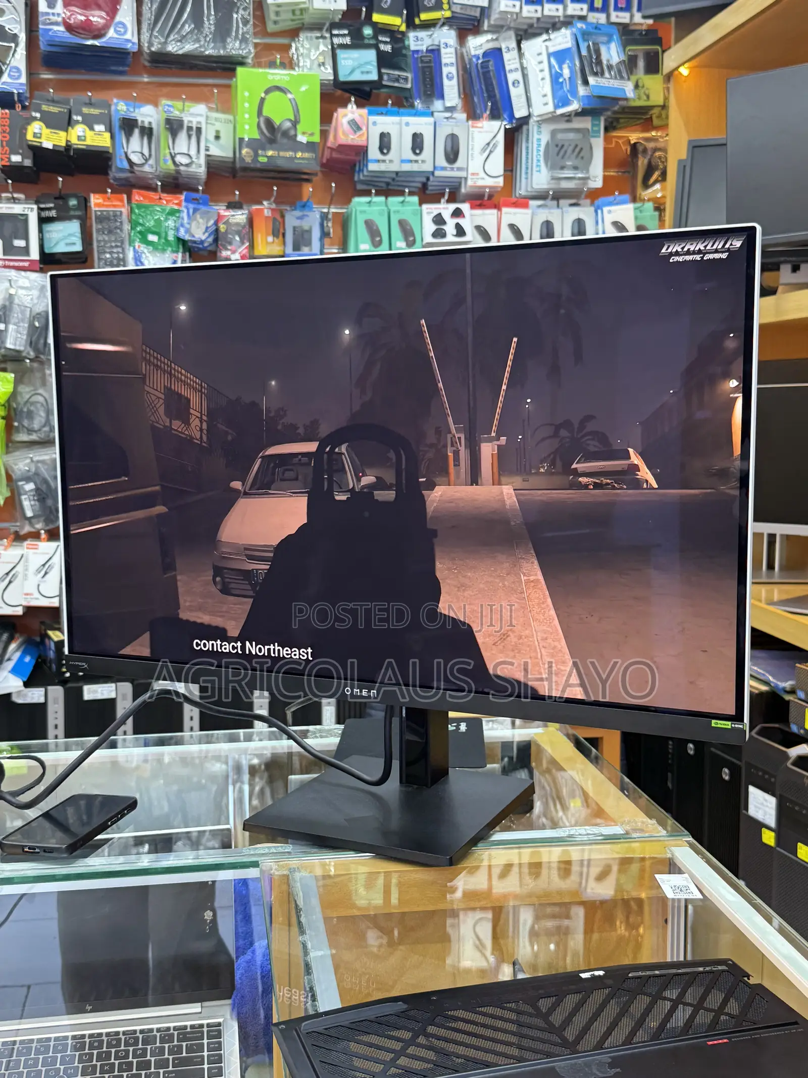 HP OMEN Gaming Monitor - High Refresh Rate Display With RGB Backlight