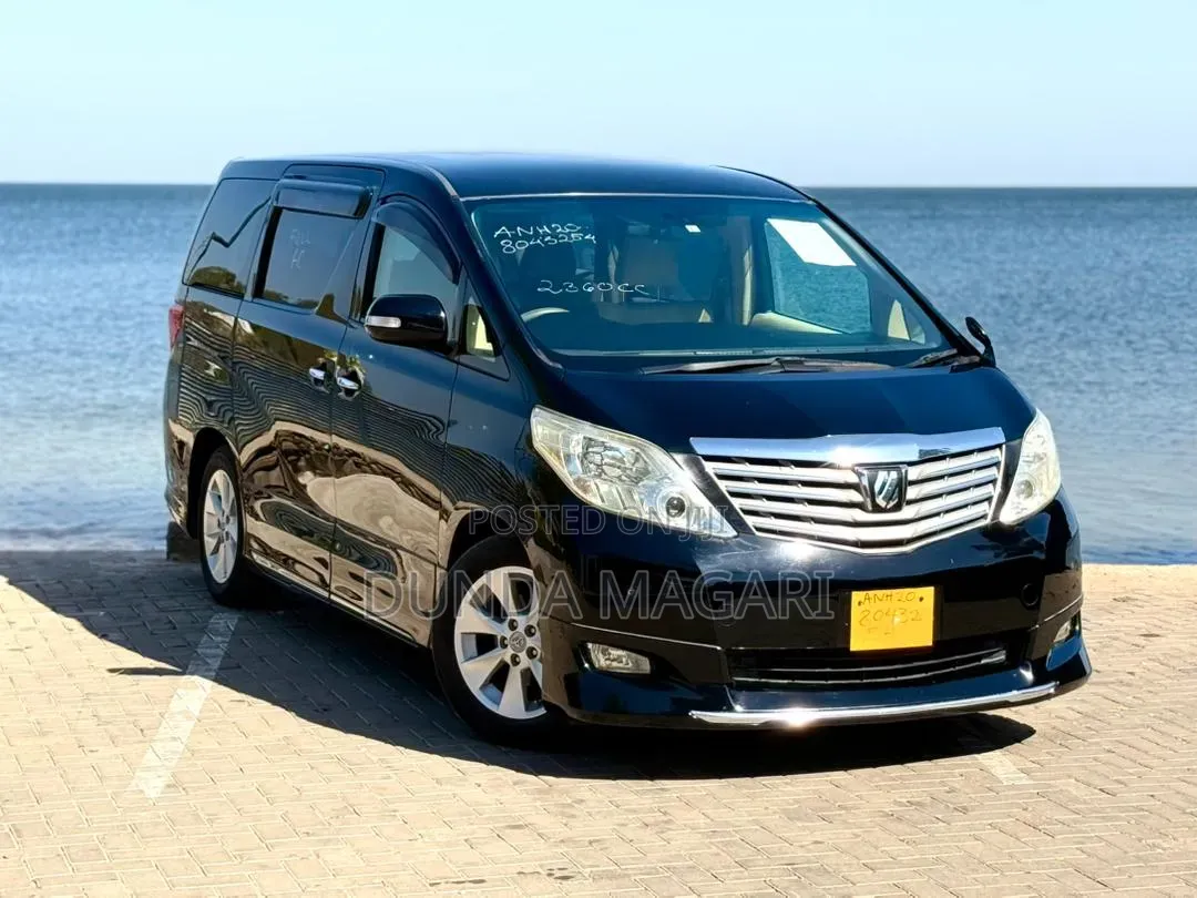 Toyota Alphard 2008 Black