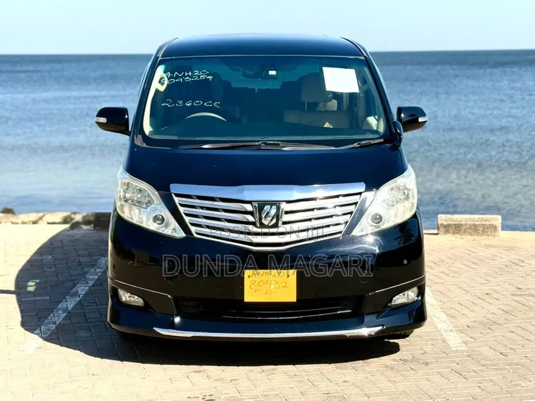Toyota Alphard 2008 Black