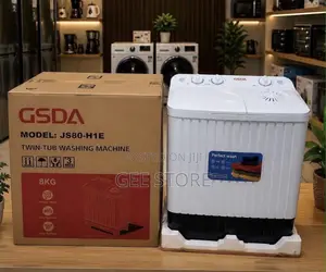 GSDA 8KG Twin-Tub Manual Washing Machine (Model: JS80-H1E)