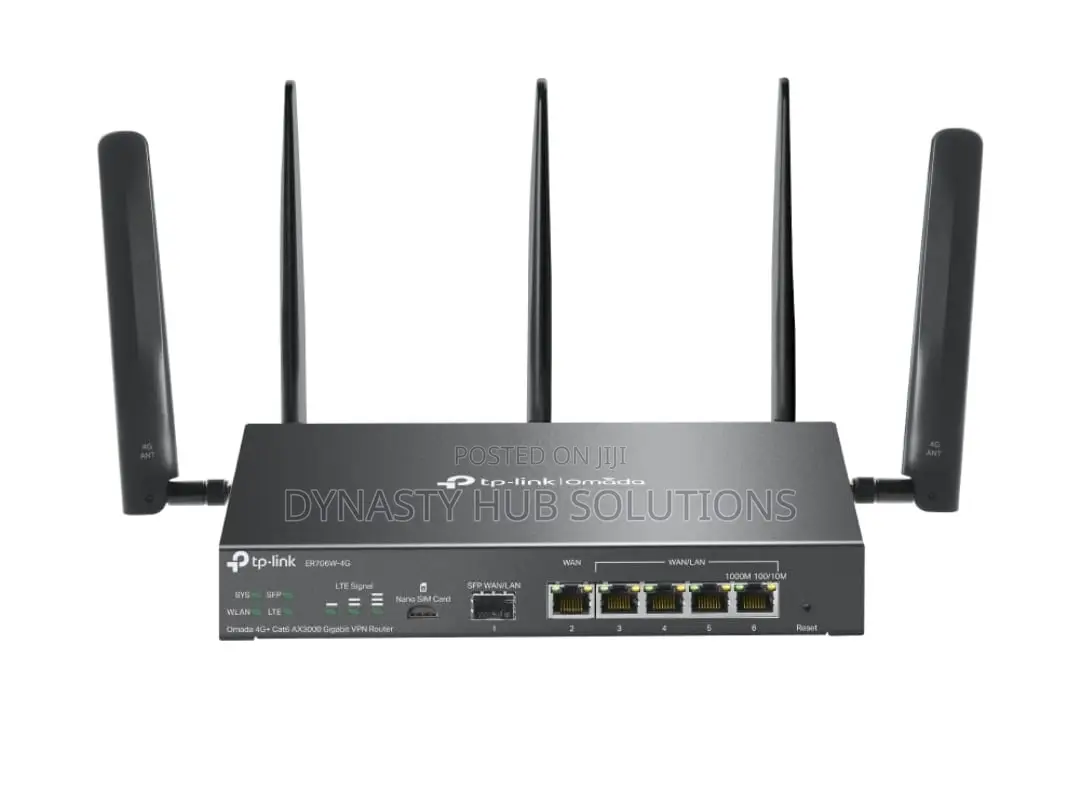 Er706w-4g Omada 4g VPN Ax3000 Gigabit Gateway/Router