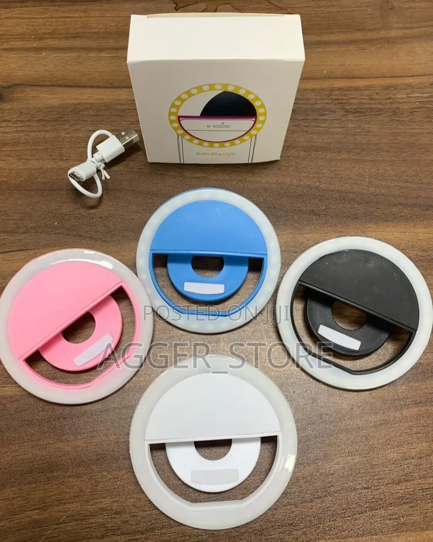 Clip-on LED Selfie Ring Lights