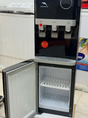 Dolphin 3-Taps Water Dispenser –Hot, Normal, Cold With Storage Cabinet