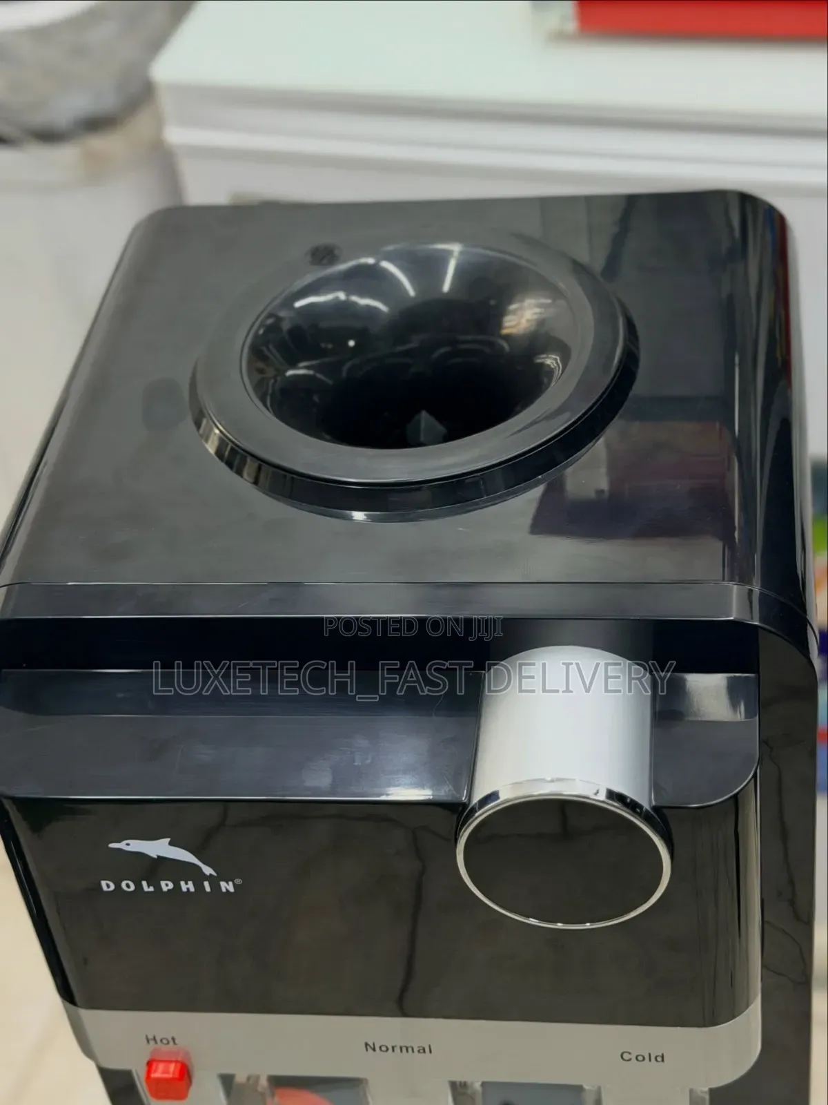 Dolphin 3-Taps Water Dispenser –Hot, Normal, Cold With Storage Cabinet