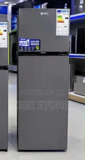 SPJ Double-Door Refrigerator 138litres