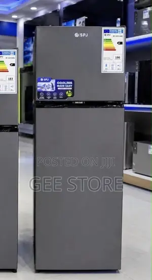 SPJ Double-Door Refrigerator 138litres