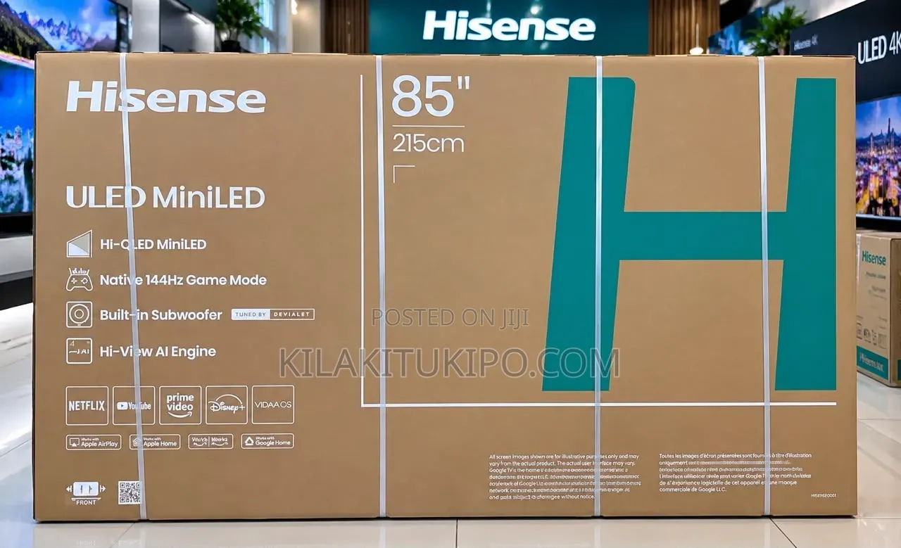 Hisense 85ux Mini-Led X Uled Vidaa Smart TV