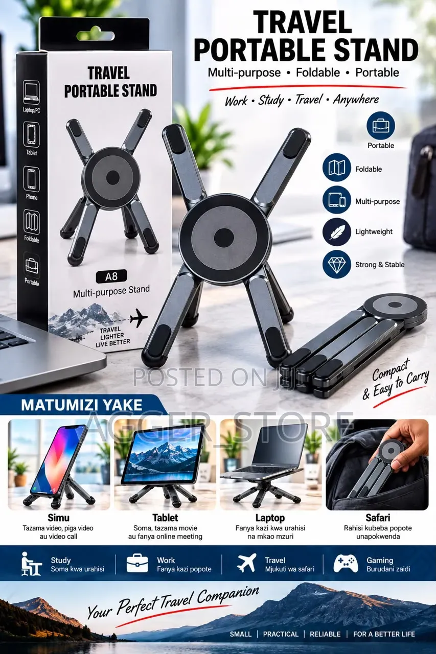 A8 Multi-Purpose Travel Portable Stand