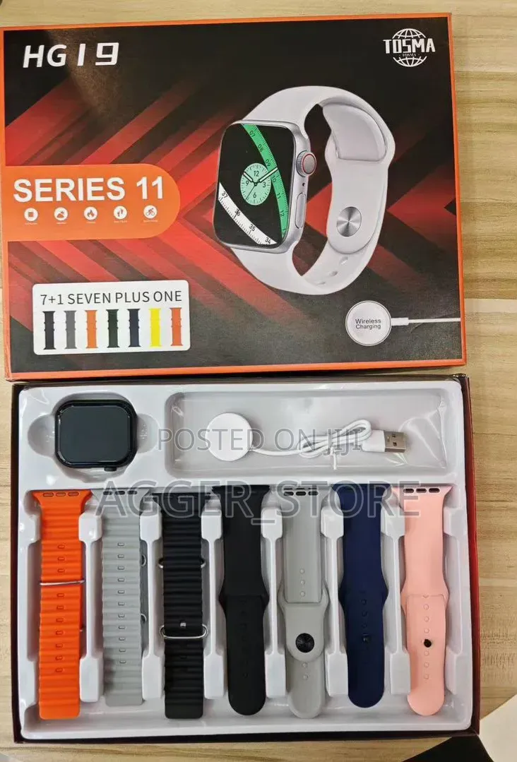 HG19 Series 11 Smartwatch Combo Set