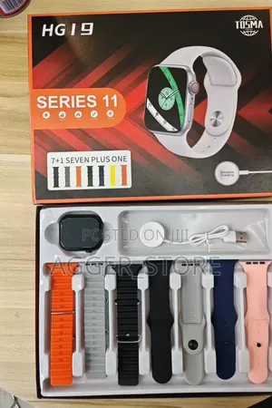 HG19 Series 11 Smartwatch Combo Set