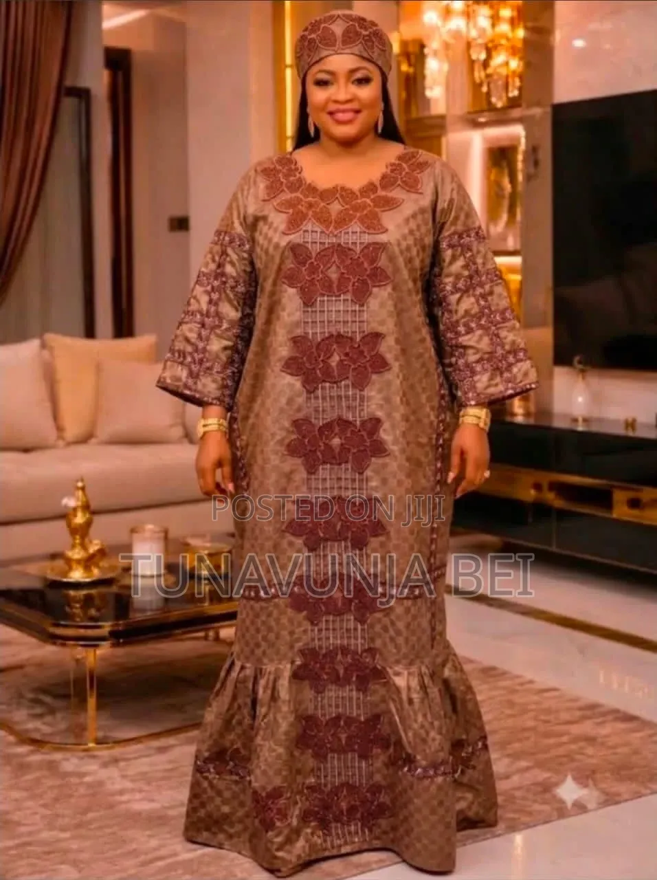 Bazin Dress Ladies Quality