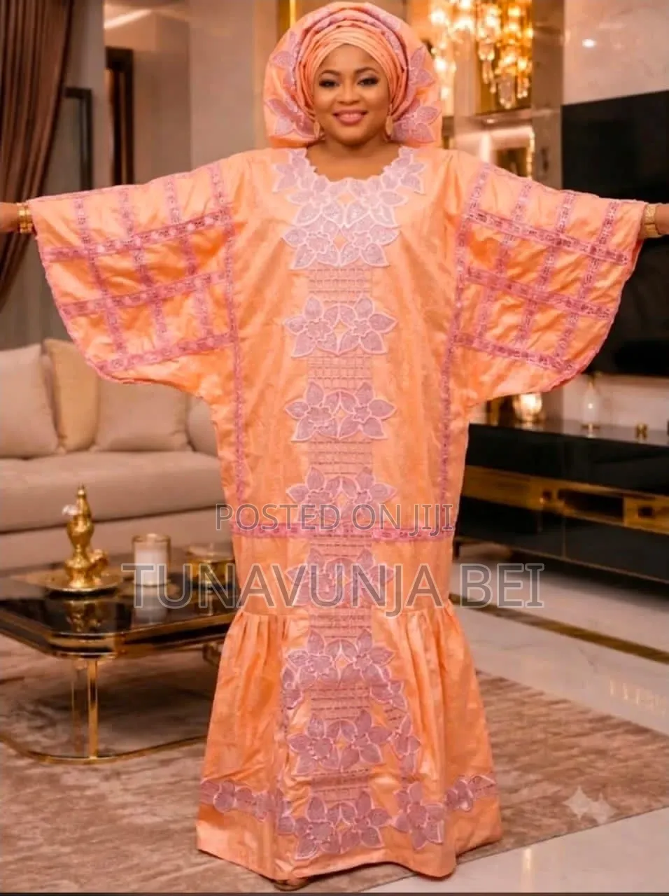 Bazin Dress Ladies Quality