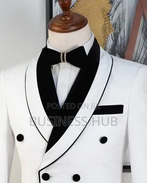 Me Suit Black White