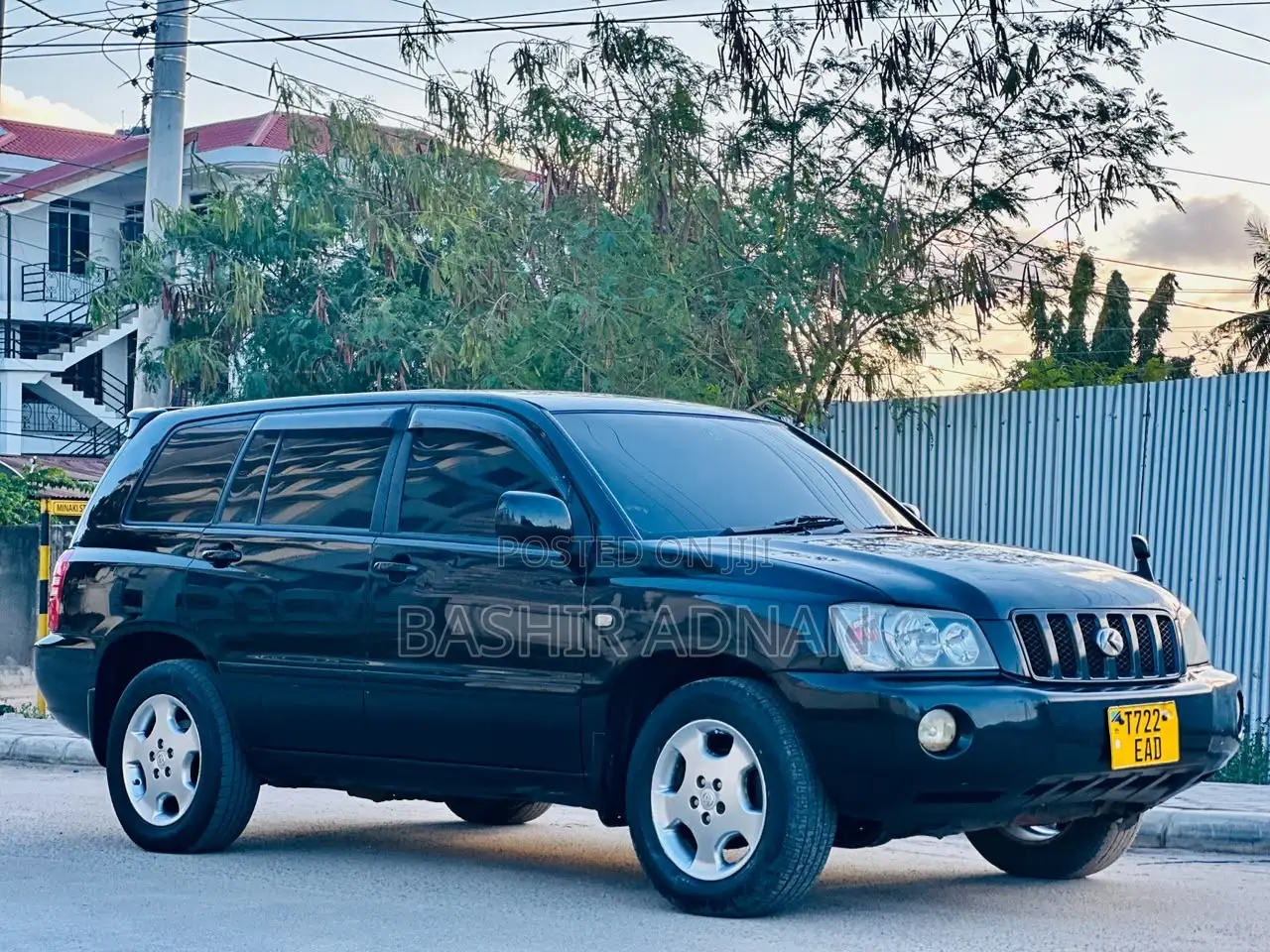 Toyota Kluger 2004 Black