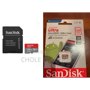 SanDisk Ultra 128GB microSDXC UHS-I Memory Card
