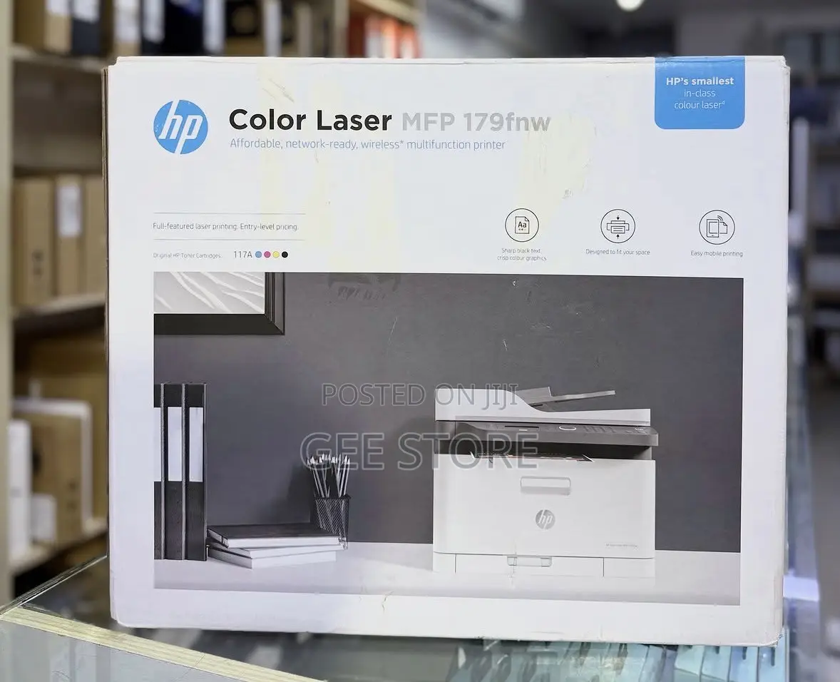 HP Color Laser MFP 179fnw Wireless All-in-One Color Laser Printer