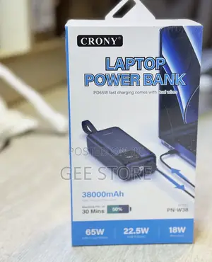 A Crony Laptop Power Bank (Model PN-W38)