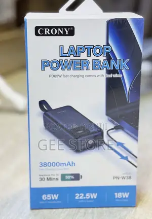 A Crony Laptop Power Bank (Model PN-W38)