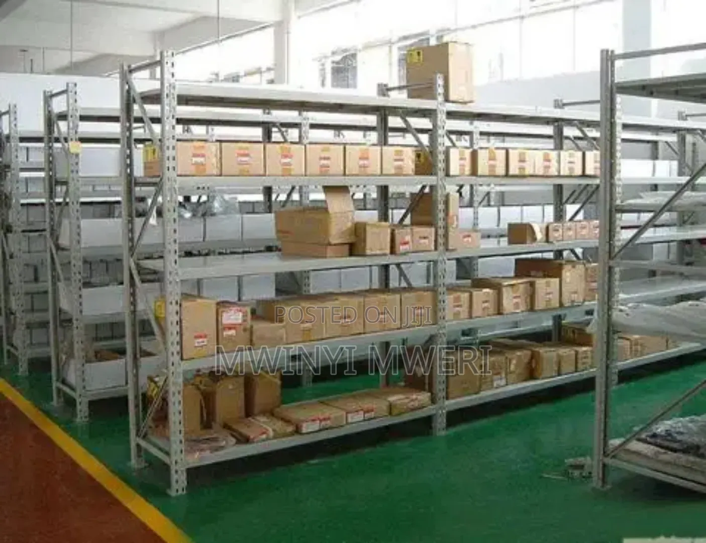 Industrial Customized 5-Layer Steel Light Duty Rack Storage Shelf