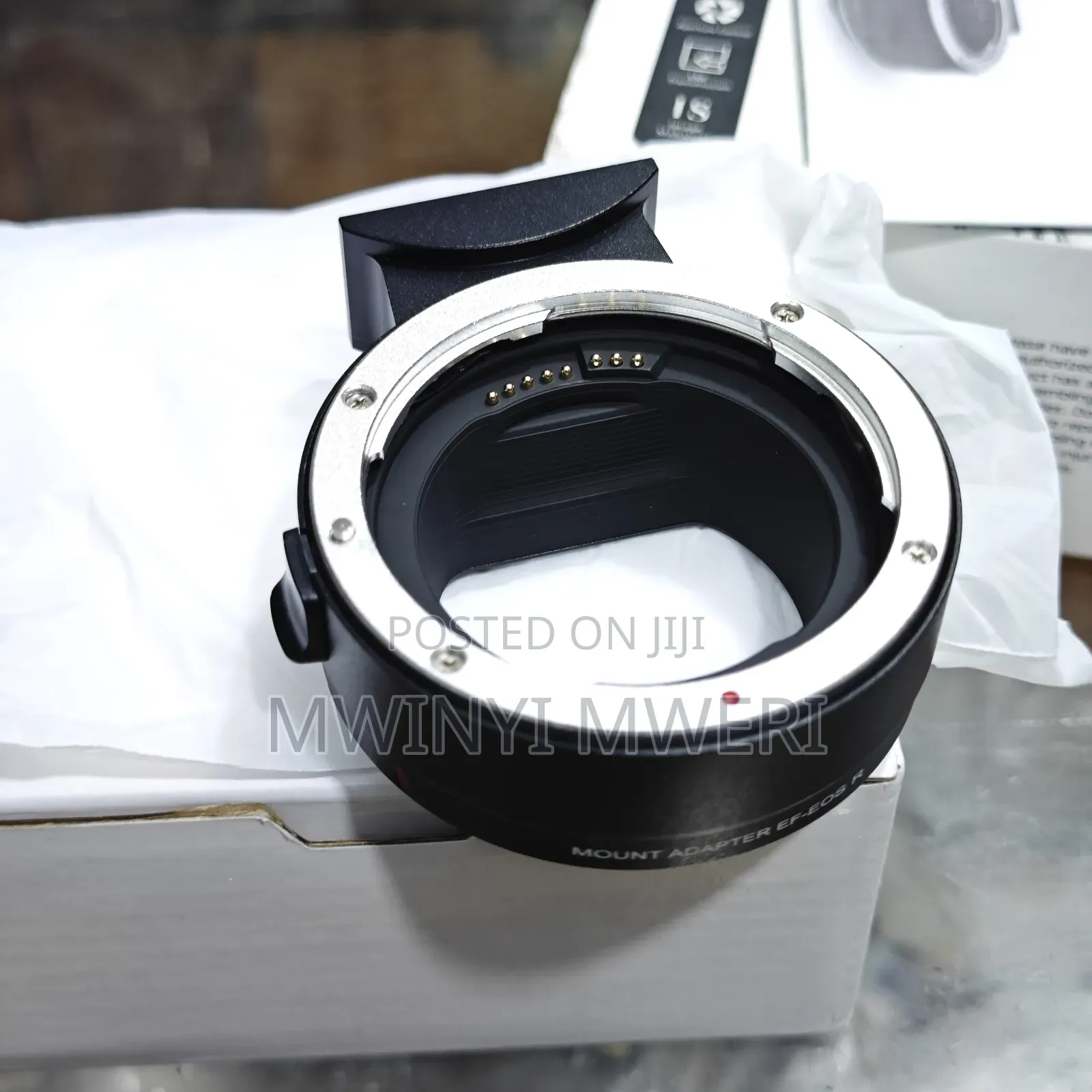 EOS R Mount Adapter EF/EF-S Lens to RF Mount Camera Autofocus Convertr