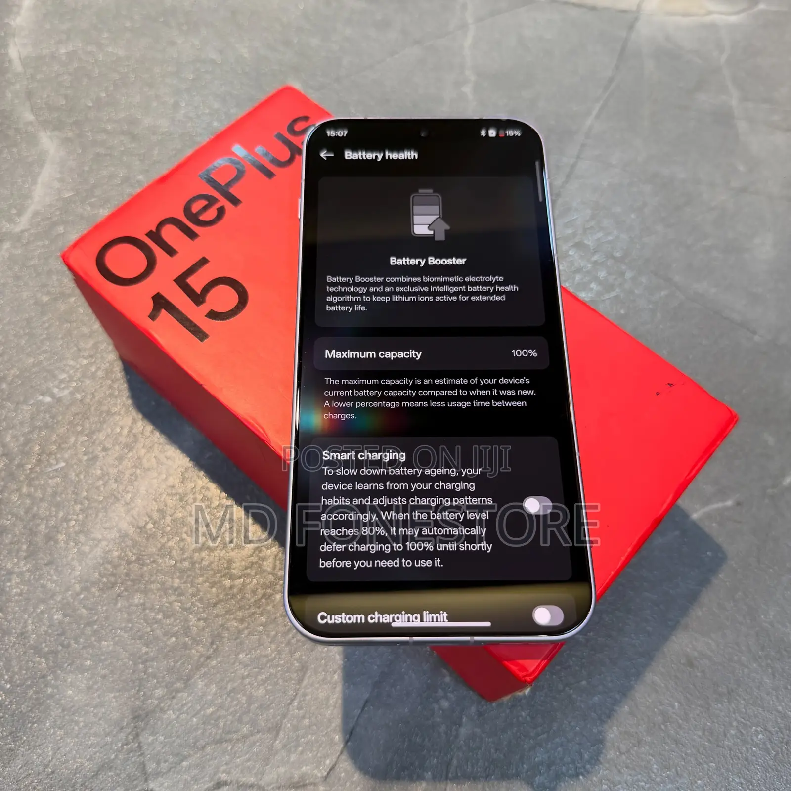 New OnePlus 15 512 GB Silver