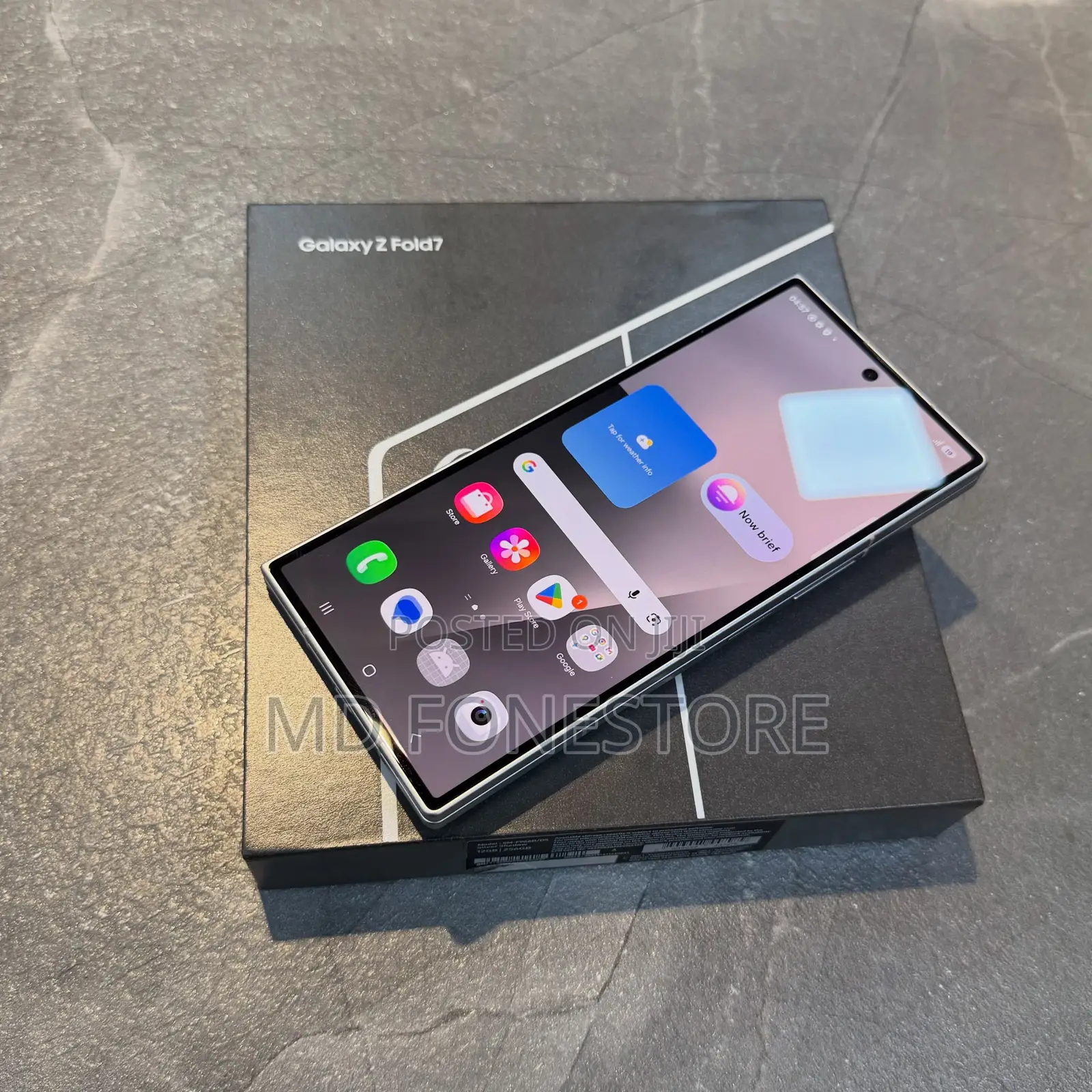New Samsung Galaxy Z Fold7 256 GB Black