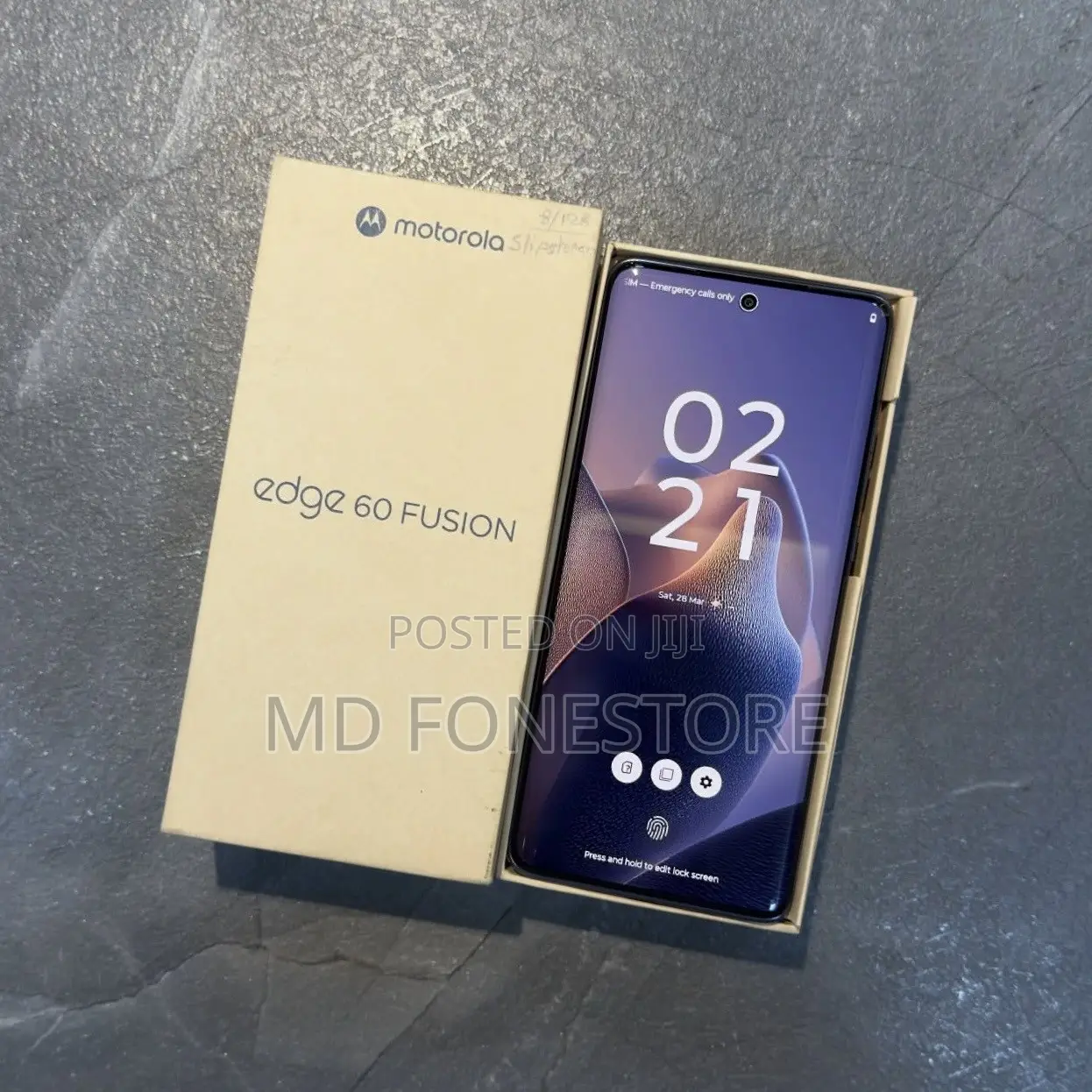 New Motorola Edge 60 Fusion 256 GB Purple
