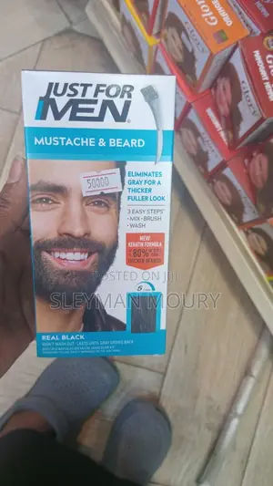 Mustache Beard Color