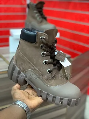 Men's Boots Leather Materials Pure 4 Colours Hot Design and Best Brand