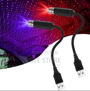 USB-powered Car Roof Star Projector Lights