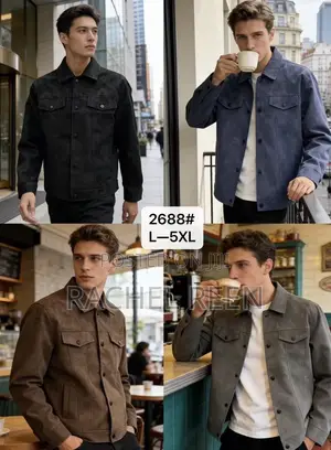 New Men’s Jackets Quality Available