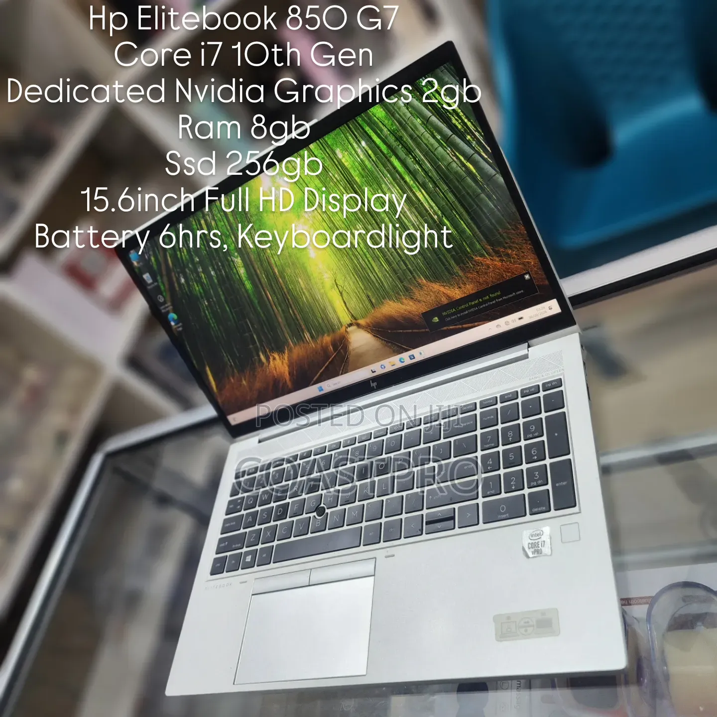Laptop HP EliteBook 850 G8 8GB Intel Core i7 SSD 256GB