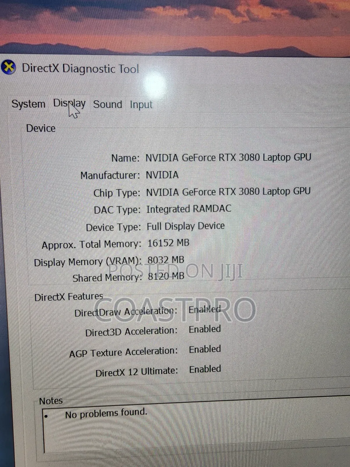New Laptop Lenovo Legion 9 32GB AMD Ryzen 9 SSD 512GB