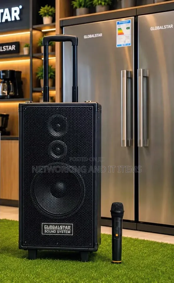 *GLOBALSTAR SPEAKER Rechargeable Speaker 1212