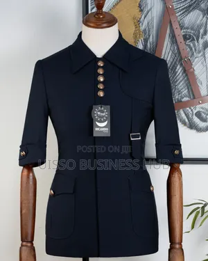 Blue Kaunda Suit Classic