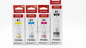 Genuine Canon GI-41S Ink Bottles Set (GI-41S PGBK / C / M / Y)
